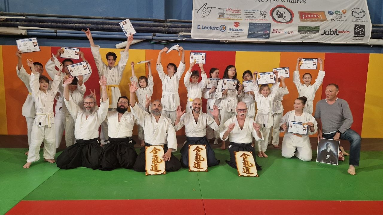 Stage Aïkido Jeunes — Saumur Juin 2026 Stage d'Aïkido jeunes animé par Pascal Boucher à Saumur — Juin 2026
